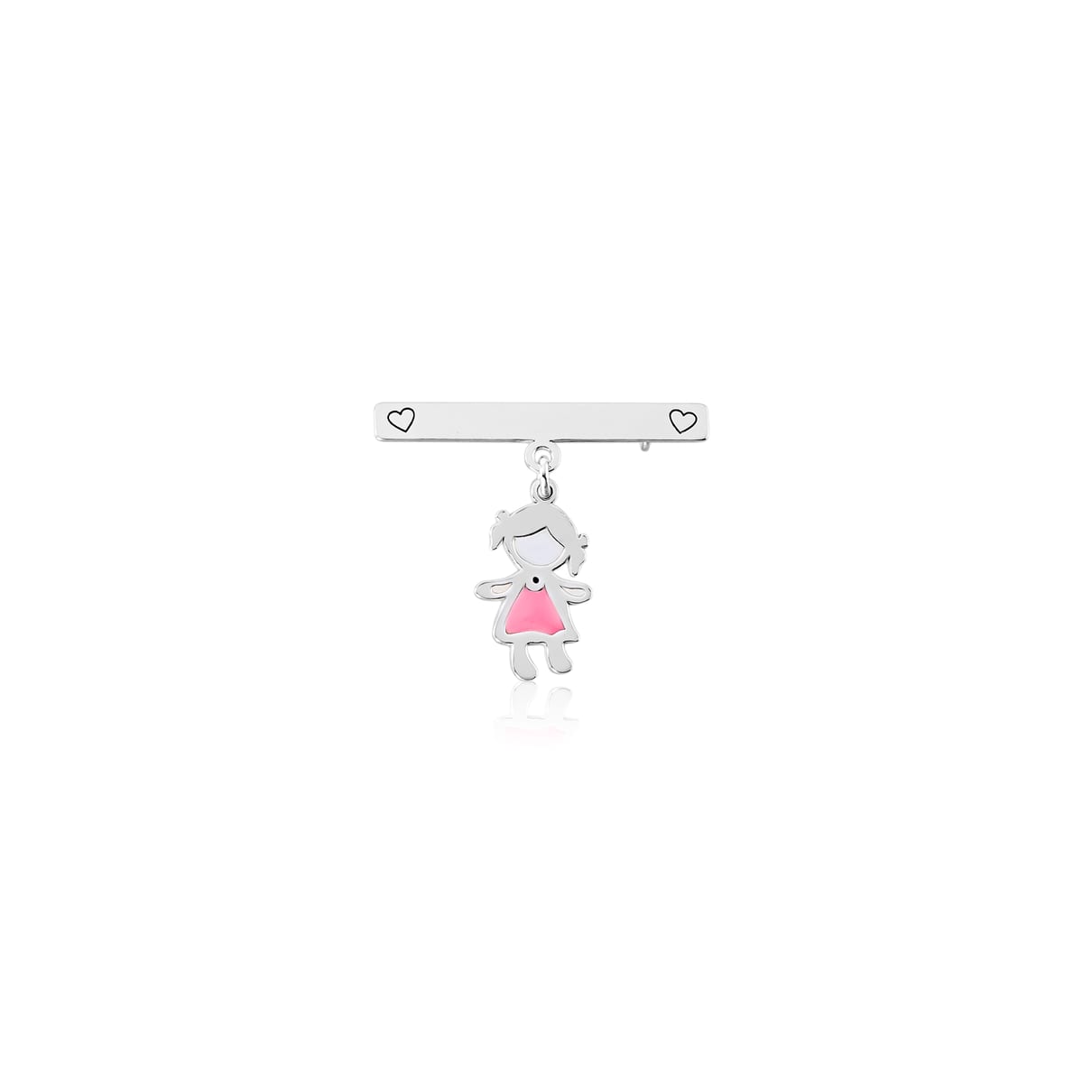 Broche Alfinete Menina