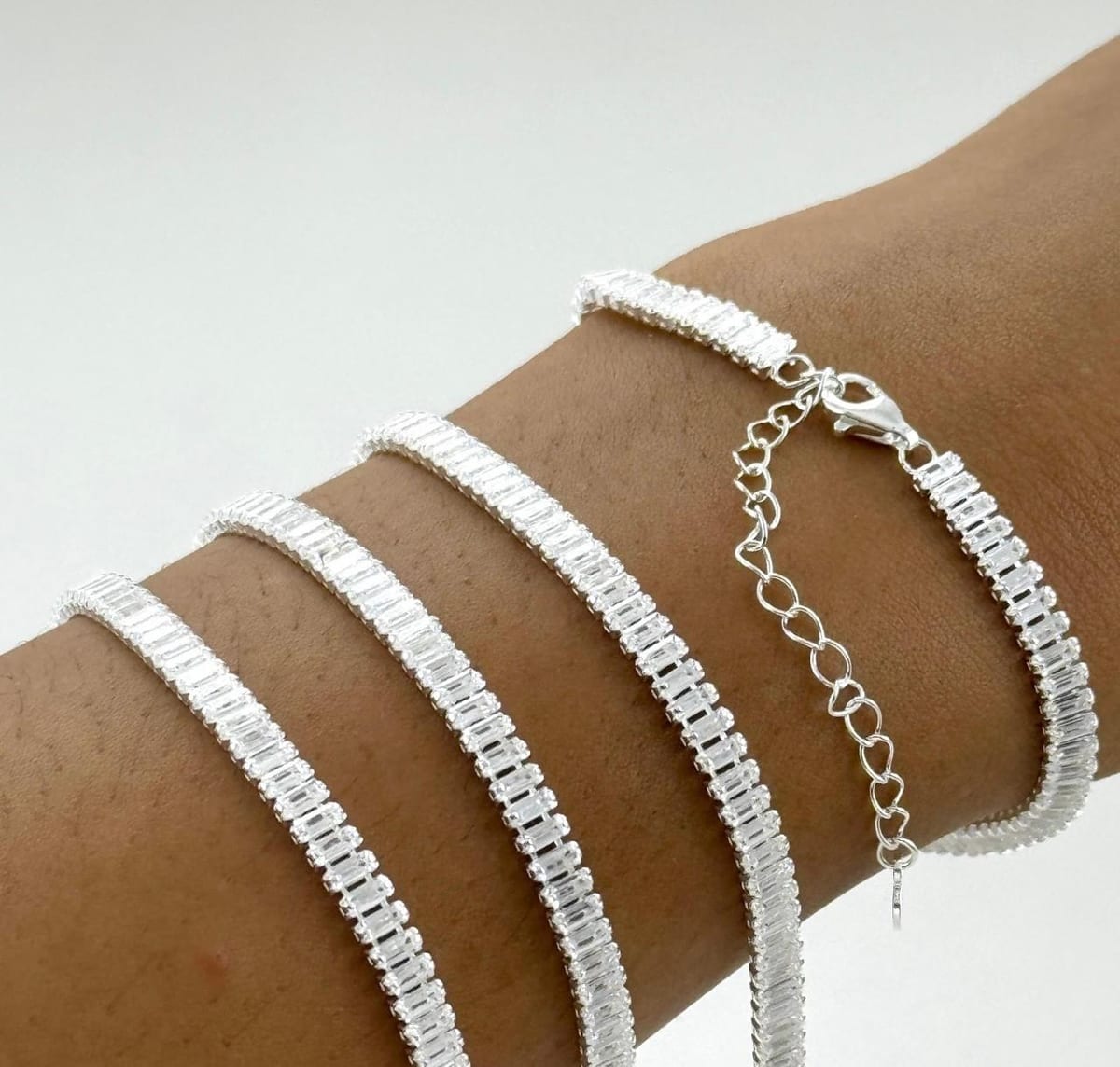 Pulseira Riviera Baguete